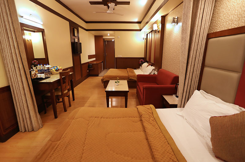 Hotel Vishnu Palace-Superior 4 Bedded Room View_1